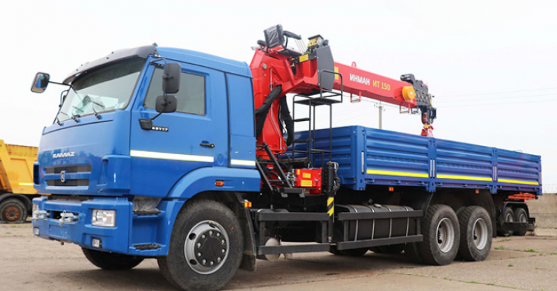 6590-110921-48 Краны-манипуляторы (КМУ) на базе КАМАЗ